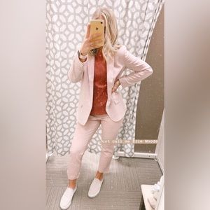 Ann Taylor Light Pink Blazer | Size 8